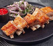 Шашлык из бараньих рёбрышек