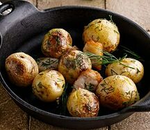 Картофель с курдюком