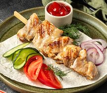 Куриный шашлык из филе