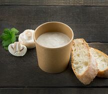 Крем-суп грибной