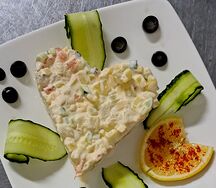 Салат Русалочка