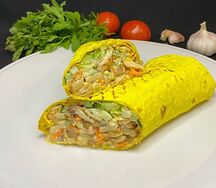 Лаваш с сыром гауда