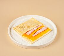 Блин с ветчиной и сыром
