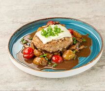 Плескввица с картофелем и грибами					