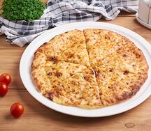 Хачапури с сыром и зеленью