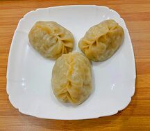 Манты с мясом