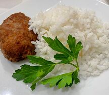 Котлеты с рисом