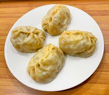 Манты с мясом