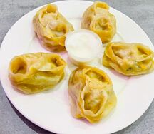 Манты с тыквой