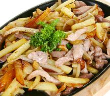 Картофель жареный