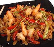Wok с лапшой фунчоза