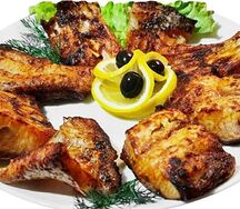 Шашлык из белого амура