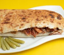 Донар из курицы в тандыр хлебе