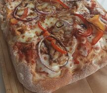 Новинка Пицца курица кимчи 