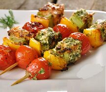 Brochette de poisson