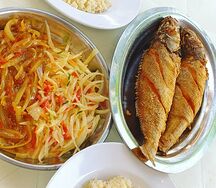 Poisson sosso frit