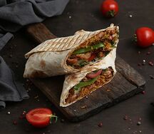 Խոզի շաուրմա լավաշով