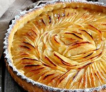 Tartes aux pommes à la poêle