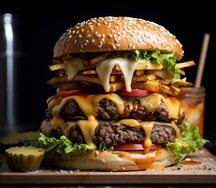 The Xl burger