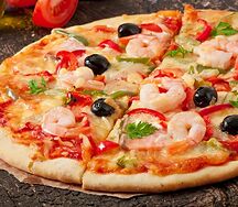 Pizza crevette