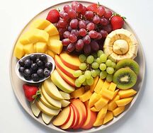 Assiette de fruits