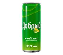 Газированный напиток Добрый Лимон-Лайм