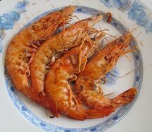Gambas sautées à la provençale