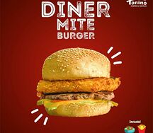 Diner mite burger
