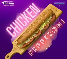 Chicken peppéroni