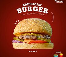 American burger