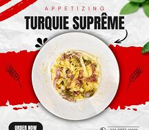 Pâtes turquie suprême