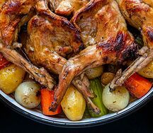 Lapin aux légumes