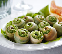 Escargots épinards crème de brie