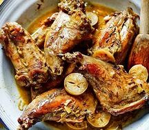 Lapin braisé aux épices orientales