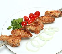 Крылышки на мангале