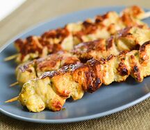 Brochettes de poulet