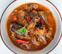 Soupe d'agouti à la villageoise