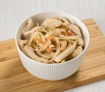 Wok с курицей