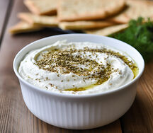 Labneh zaatar