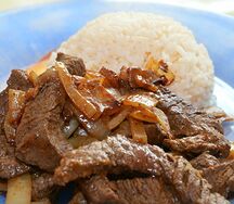 Sauté de boeuf au riz champion noirs