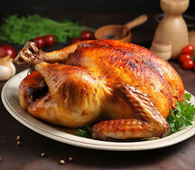 Poulet au four