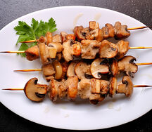 Tchep champignons noir poulet