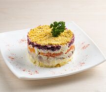 Салат селедка под шубой