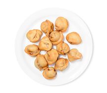 Пельмени жареные