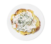 Картошка пикантная в мундире