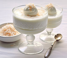 Tourbillon à la noix de coco parfait