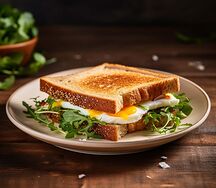 Sandwich les oeufs