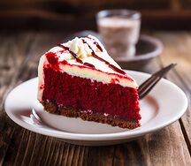Cheesecake red velvet