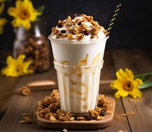 Miel granola parfait