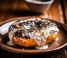 Bagel pavot